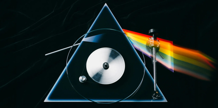 Dark Side of the Moon Turntable