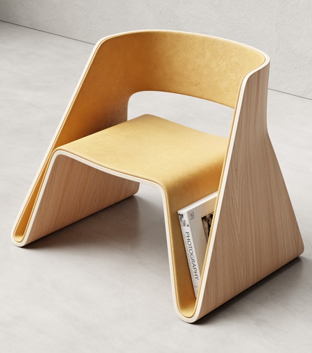 Book Pockets Chair