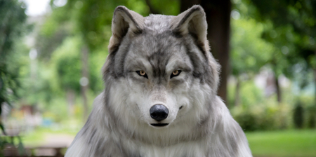 Realistic Wolf Suit Costume