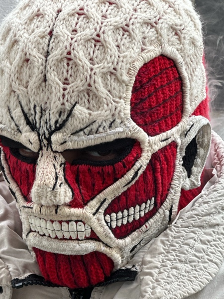 Attack on Titan Knitted Mask