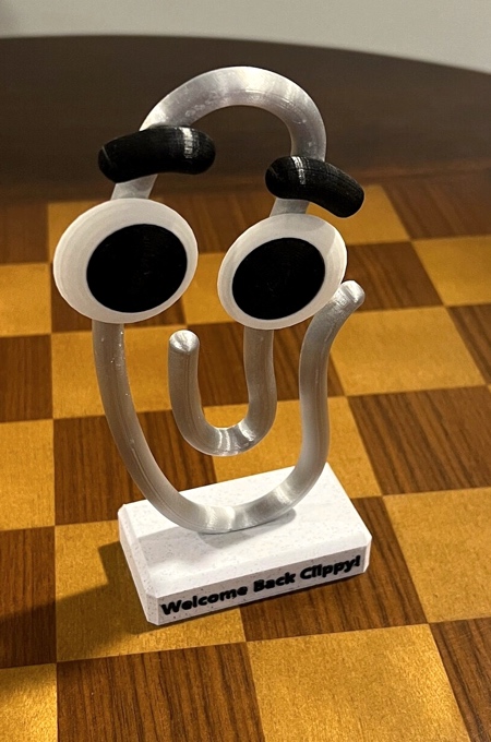 Clippy Action Figure