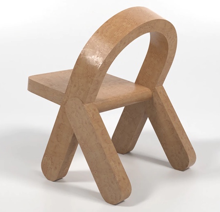 Justin Donnelly and Monling Lee Foldont Chair