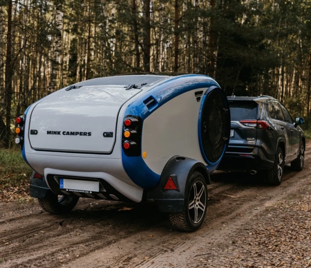 Teardrop Shaped Camper