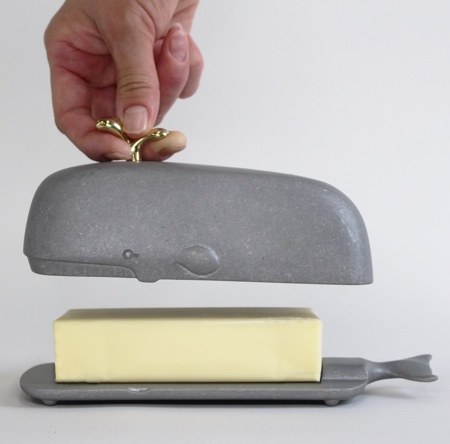 Whale Butter Dish by Akira Yoshimura