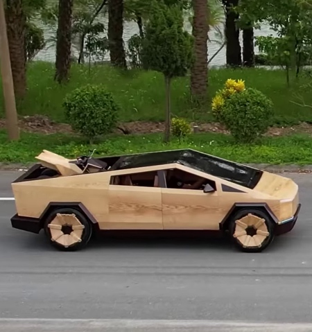 NDWoodArt Tesla Cybertruck