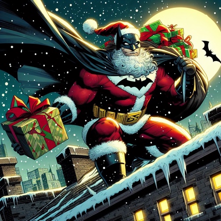 Batman Christmas Comic Book
