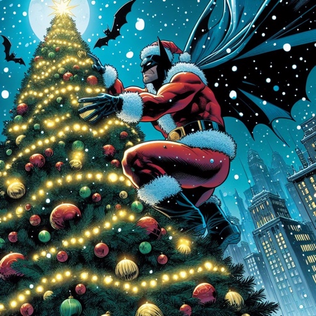 Christmas Tree Batman