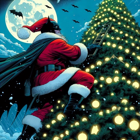 Christmas Season Batman