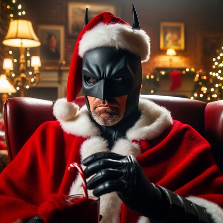 Batman on Christmas Holiday