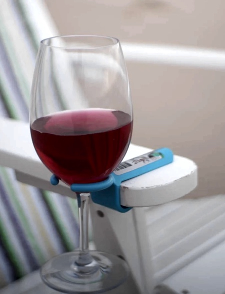 Wine Glass Chair Holder