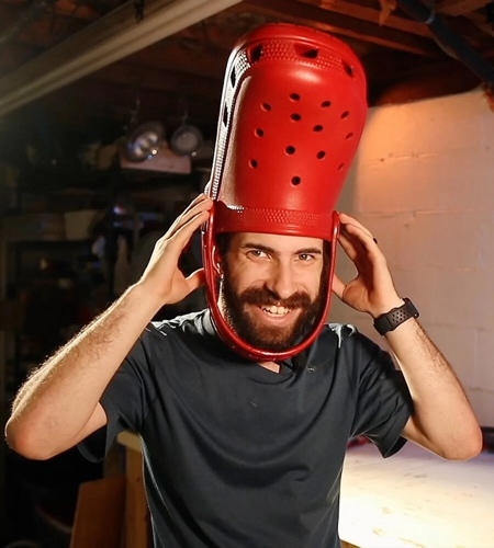 Giant Crocs Shoe Hat