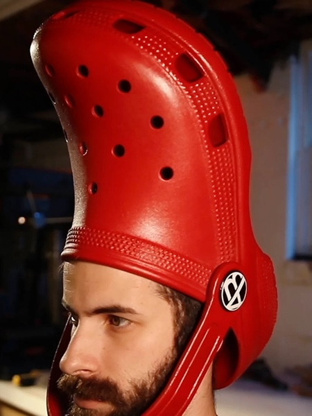 Giant Crocs Hat