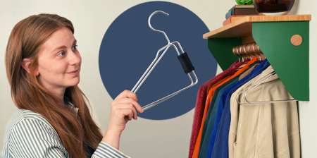 Foldable Coat Hanger