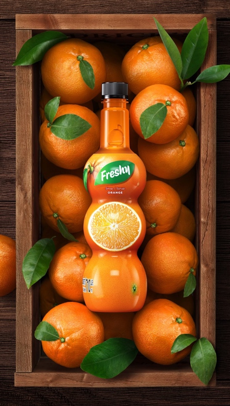 Freshy Fruit Syrup by Prompt Design