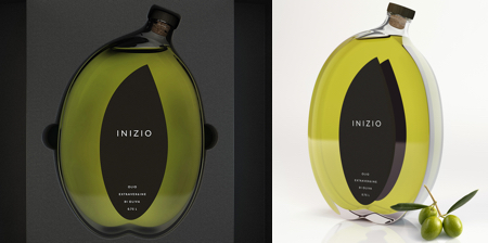 Inizio Olive Oil Bottle