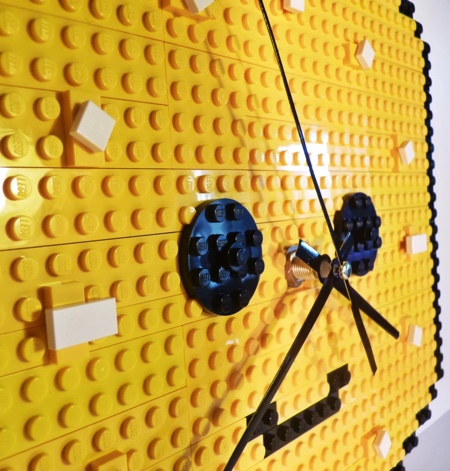 LEGO Minifig Head Wall Clock