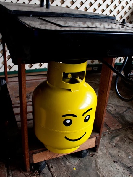 LEGO Propane Tank