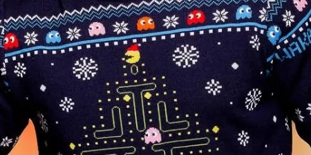 Pac-Man Christmas Sweater