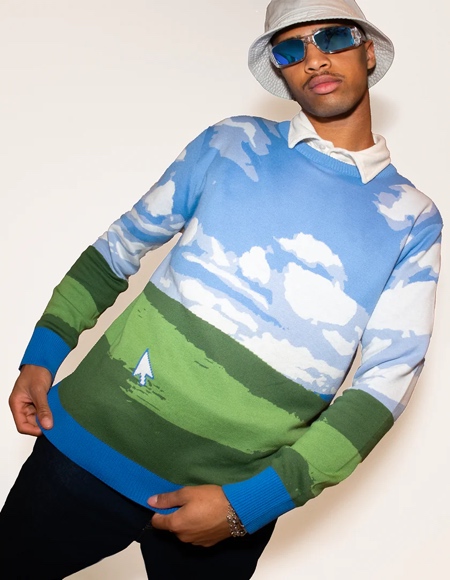 Microsoft Windows XP Wallpaper Sweater