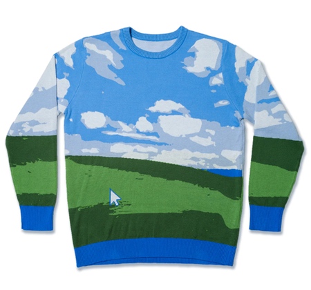 Microsoft Windows XP Wallpaper Ugly Sweater
