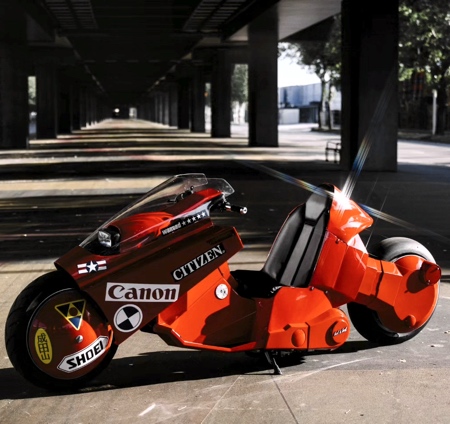 Replica of Akira Motorcycle