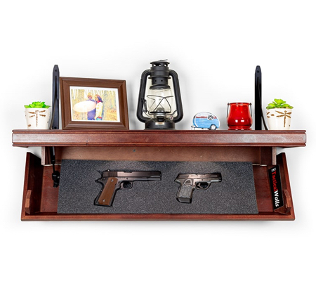 Firearm Concealment Shelf