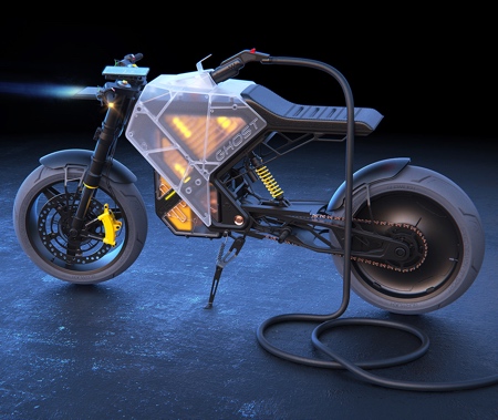 Electric Motorcycle by Gurmukh Bhasin