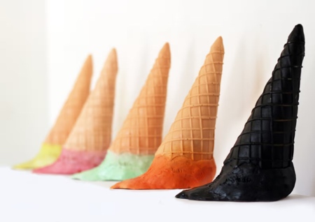 Ice Cream Cone Coat Hanger