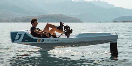 JetCycle Hydrofoil Pedal Boat