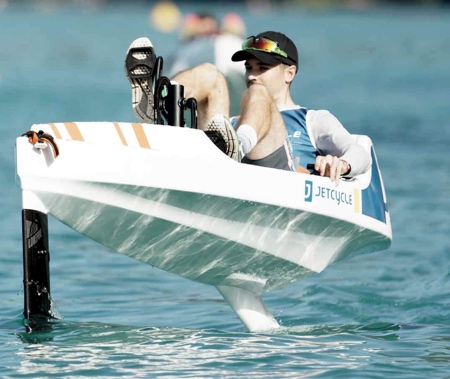 Hydrofoil Pedal Boat