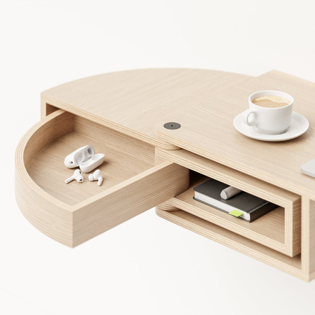 Teixeira Design Studio Revolver Desk