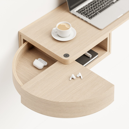 Desk by Teixeira Design Studio