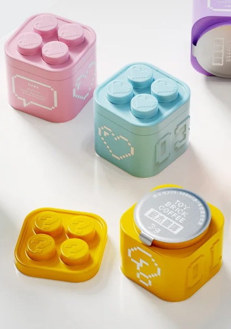 Toy Brick Coffee Capsules