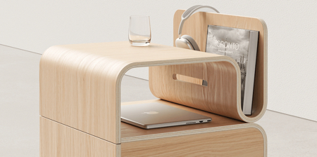 Cozy Nightstand by Teixeira