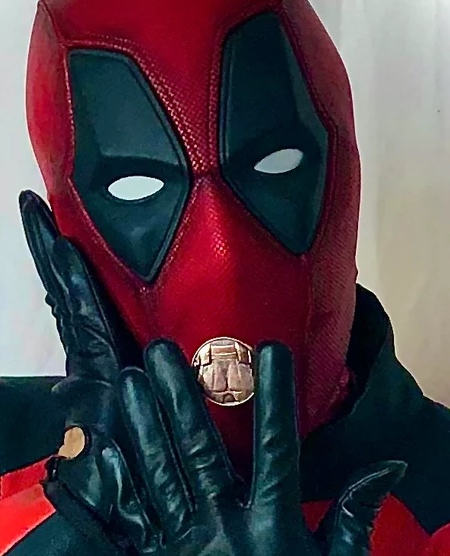 Deadpool Head Tail Coin