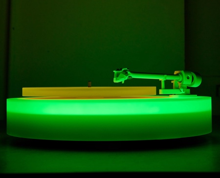 Brian Eno Glowing Turntable