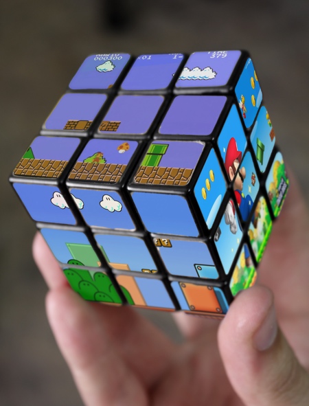 Super Mario Bros Rubik's Cube