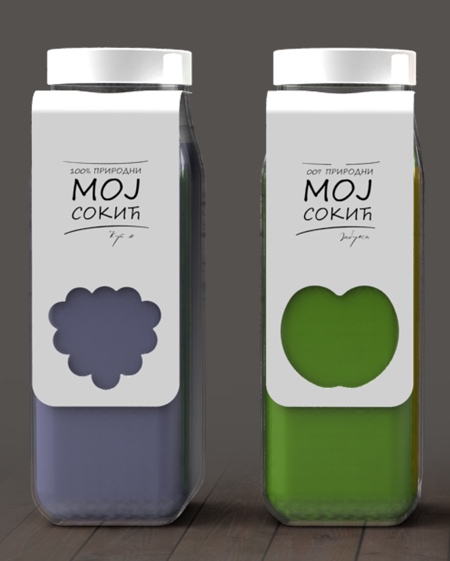 Moj Juice Packaging