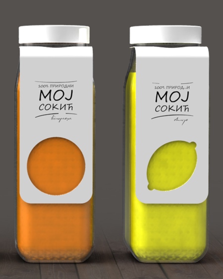 Moj Juices Packaging