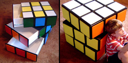 Rubik's Cube Storage Drawers