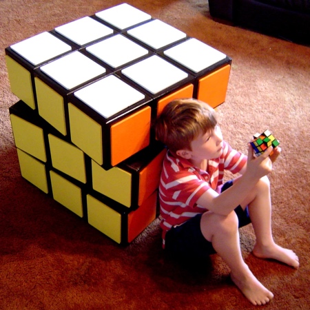 Rubik's Cube Chest of Drawers