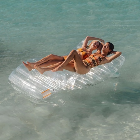Transparent Chaise Lounger