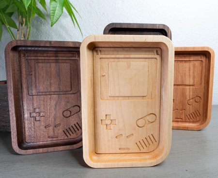GameBoy Wooden Tray