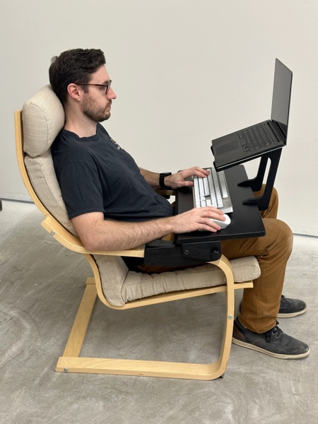 IKEA Armchair Lap Desk