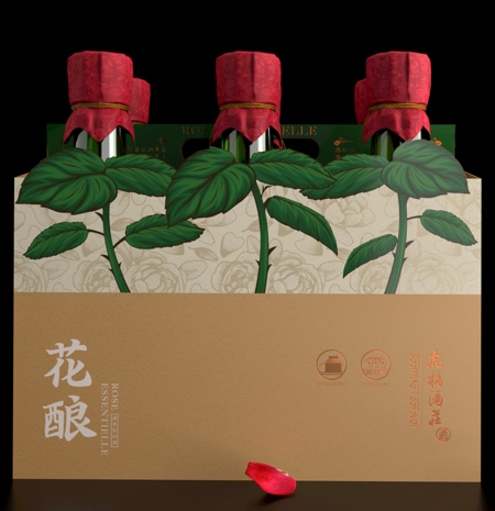 Rose Wine Packaging