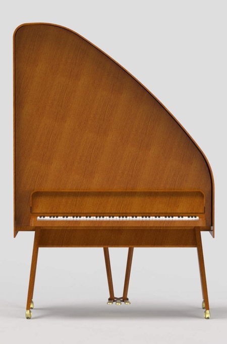 Upright Grand Piano