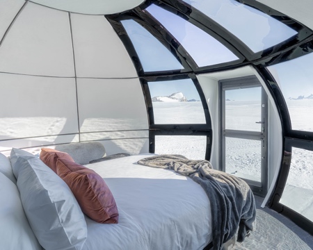 White Desert Sleeping Pod