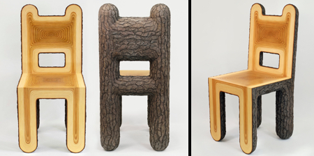 Wood Chair by Joyce Lin
