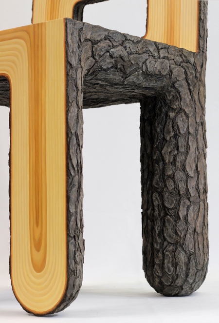 صندلی چوبی توسط جویس لین