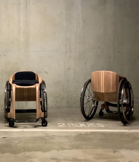 Wooden Wheelchairs by Paul de Livron